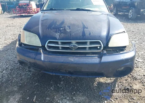 2005 Subaru Baja Sport из США, поврежденный, VIN 4S4BT62C157101939